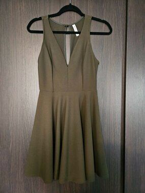 Room Service Green Dress